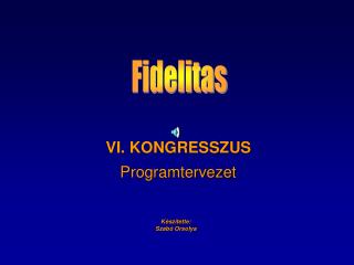 VI. KONGRESSZUS