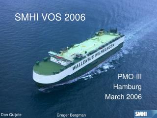 SMHI VOS 2006