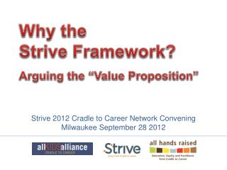 Why the Strive Framework? Arguing the “Value Proposition”