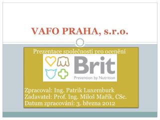 VAFO PRAHA, s.r.o.