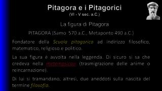 La figura di Pitagora