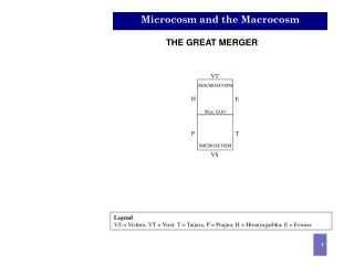 Microcosm and the Macrocosm