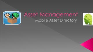 Asset Management