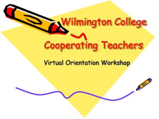 Wilmington College Cooperating Teachers