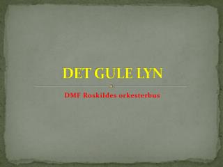 DET GULE LYN