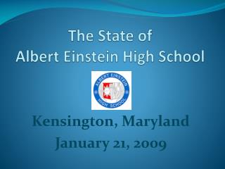The State of Albert Einstein High School