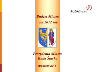 Budżet Miasta na 2012 rok