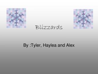 Blizzards