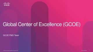 Global Center of Excellence ( GCOE )