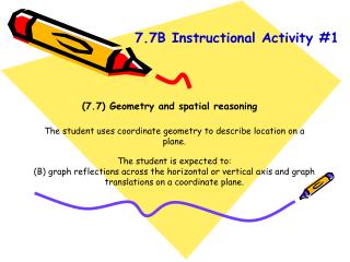 (7.7) Geometry and spatial reasoning
