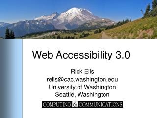 Web Accessibility 3.0