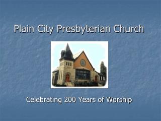 Plain City Presbyterian Church