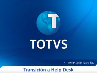 Transición a Help Desk