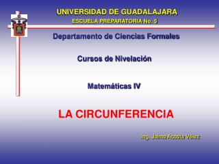 LA CIRCUNFERENCIA