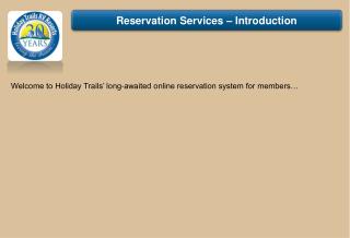 Reservation Services – Introduction