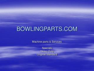 BOWLINGPARTS.COM