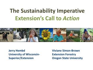 The Sustainability Imperative Extension’s Call to Action