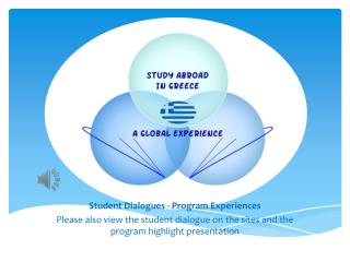 Student Dialogues - Program Experiences