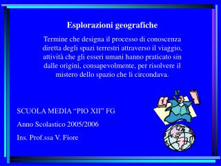 Esplorazioni geografiche