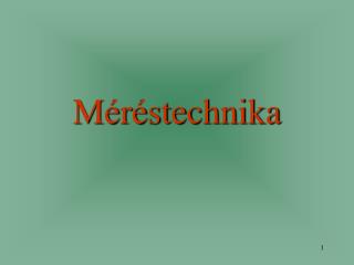 Méréstechnika