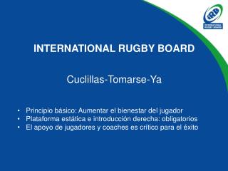 INTERNATIONAL RUGBY BOARD