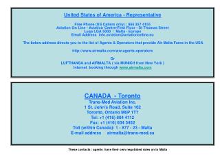 United States of America - Representative