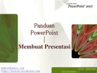 Panduan PowerPoint | Membuat Presentasi