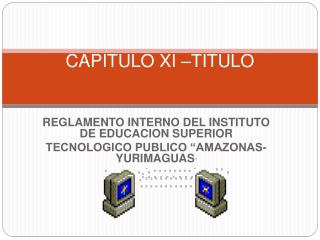 CAPITULO XI –TITULO