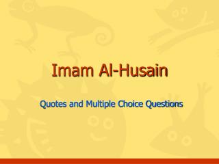Imam Al-Husain