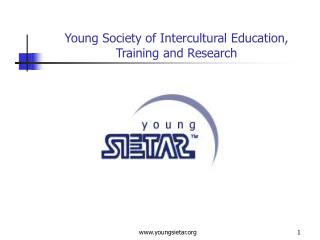 Young Society of Intercultural Education, Training and Research