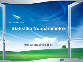 Statistika Nonparametrik