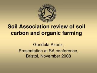 Soil Association review of soil carbon and organic farming