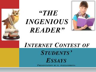 Internet Contest of Students’ Essays Presentation by A. Alexandrova