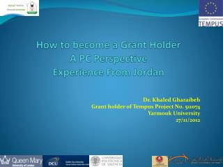 How to become a Grant Holder A PC Perspective Experience From Jordan