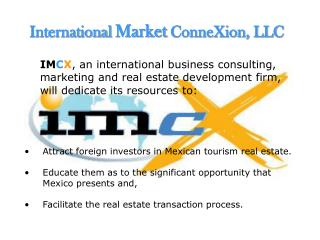 International Market ConneXion, LLC