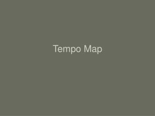 Tempo Map