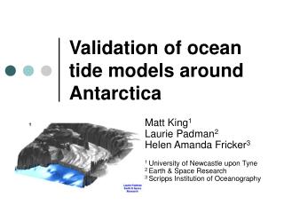 Validation of ocean tide models around Antarctica