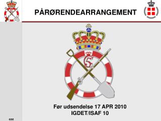 PÅRØRENDEARRANGEMENT