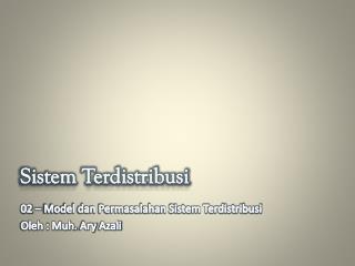 Sistem Terdistribusi