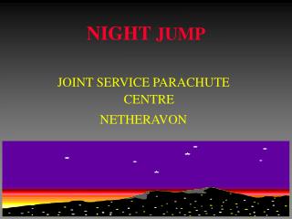 NIGHT JUMP