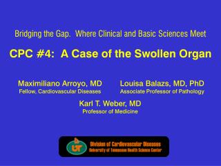 CPC #4: A Case of the Swollen Organ