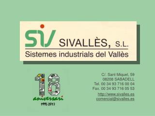 sivalles.es comercial@sivalles.es