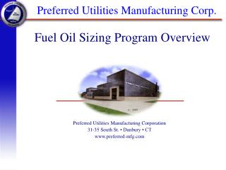 Preferred Utilities Manufacturing Corp.