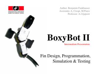 BoxyBot II Intermediate Presentation