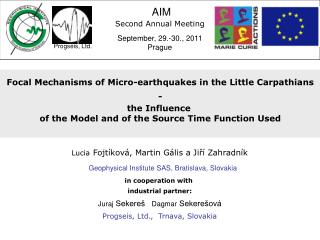 Focal M echanisms of M icro-earthquakes in the Little Carpathians - the Influence