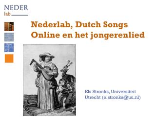 Nederlab , Dutch Songs Online en het jongerenlied