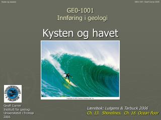 GE0-1001 Innføring i geologi