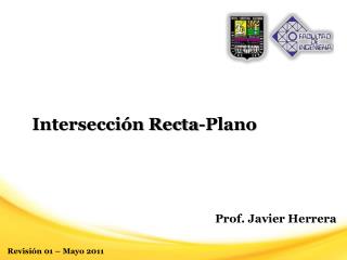 Intersección Recta-Plano