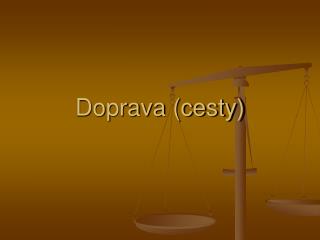 Doprava (cesty)