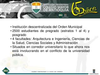 Institución descentralizada del Orden Municipal